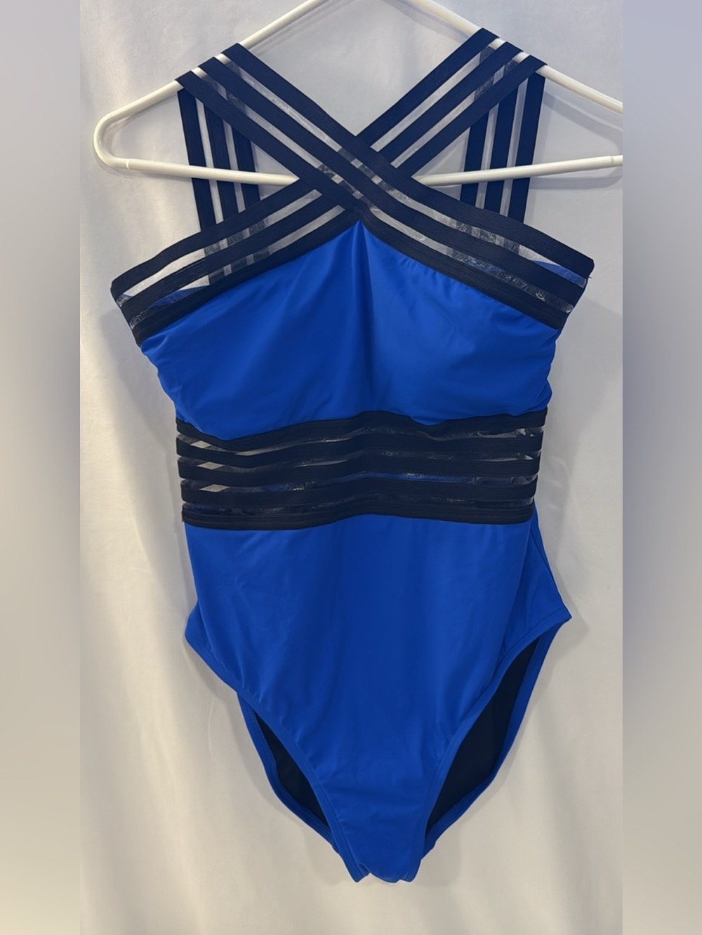 Hilor Royal Blue one piece suit Medium